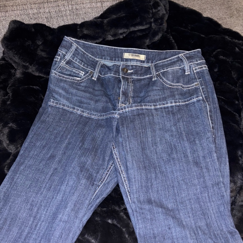 Classic Blue Boot Cut Jeans